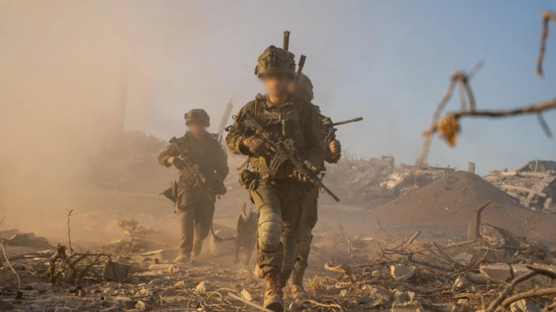 חיילי צה"ל ברצועת עזה