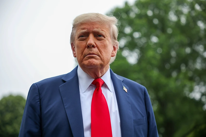 נשיא ארה"ב, דונלד טראמפ, 15 ביוני 2025