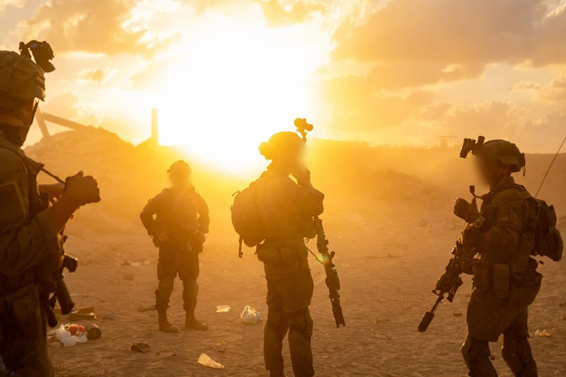 חיילי צה״ל ברצועת עזה