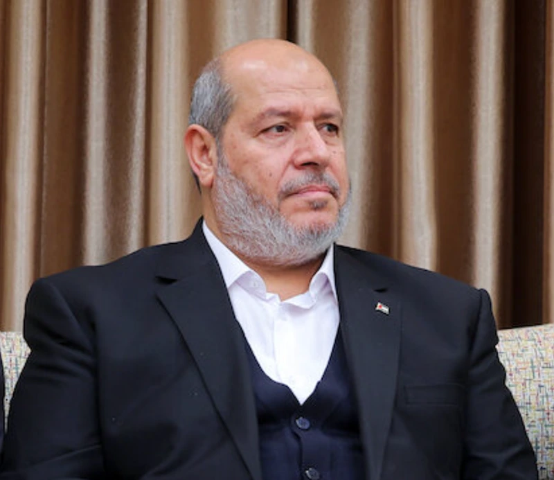 מנהיג חמאס ברצועת עזה, ח’ליל אל-חיה, 8 בפברואר 2025