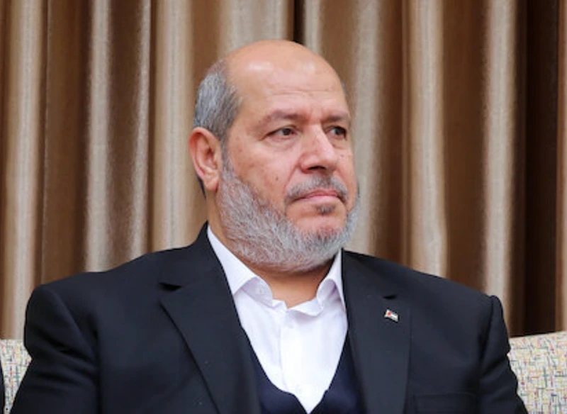 מנהיג חמאס ברצועת עזה, ח’ליל אל-חיה, 8 בפברואר 2025