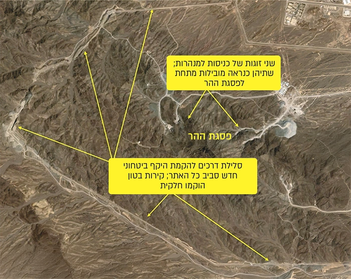 מתחם המנהרות בהר "קולנג גאז לה", מרץ 2025, המכון למדע ולביטחון בינלאומי