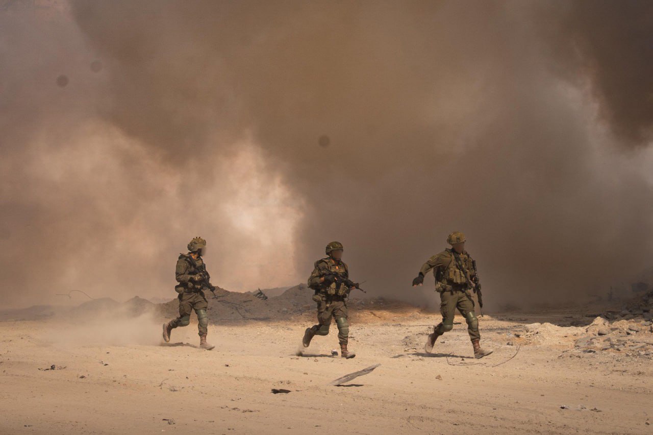 כוחות צה"ל נלחמים ברצועת עזה