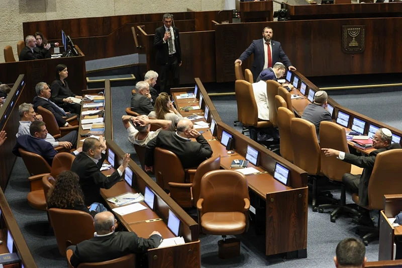 מליאת הכנסת היום