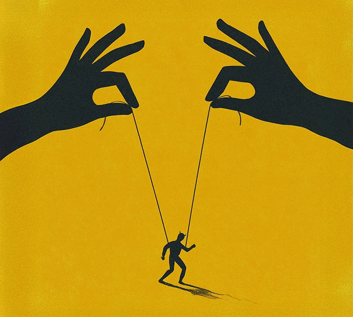 היצר הרע הוא מעין רוח רעה הנכנסת באדם ומשבשת את שיקול דעתו