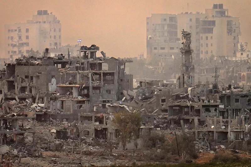 הריסות ברצועת עזה, 13 בנובמבר 2023