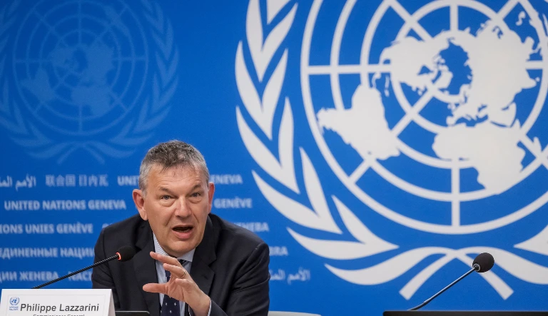 ראש אונר"א, פיליפ לזריני,10 במרץ 2025