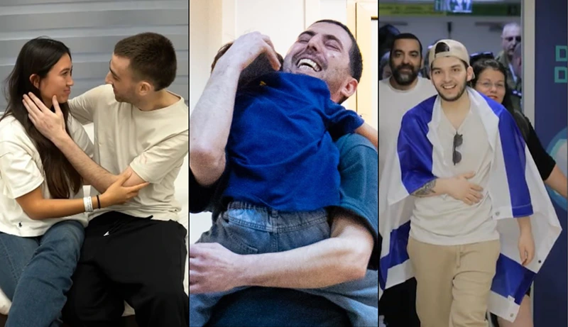 יוסף חיים אוחנה, אלקנה בוחבוט ואבינתן אור ברגעי המפגש עם יקירהם