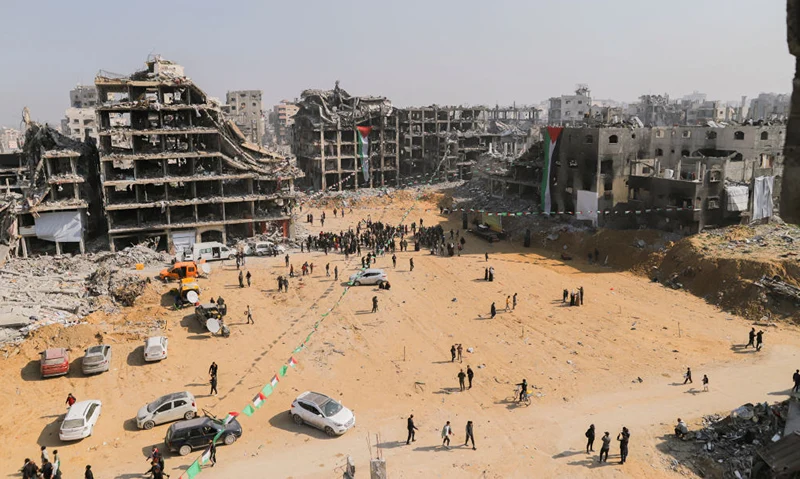 הריסות ברצועת עזה, 30 בינואר 2025