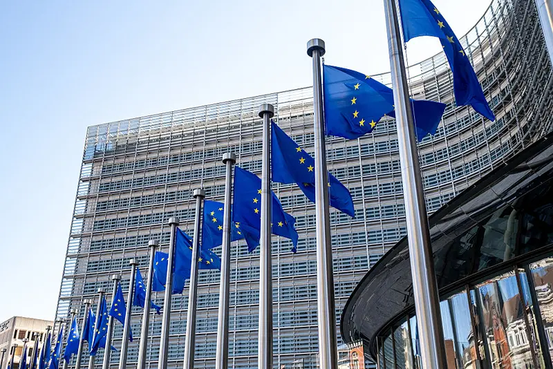 מטה האיחוד האירופי בבריסל, 9 במאי 2025