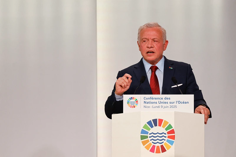 מלך ירדן, עבדאללה השני, 9 ביוני 2025