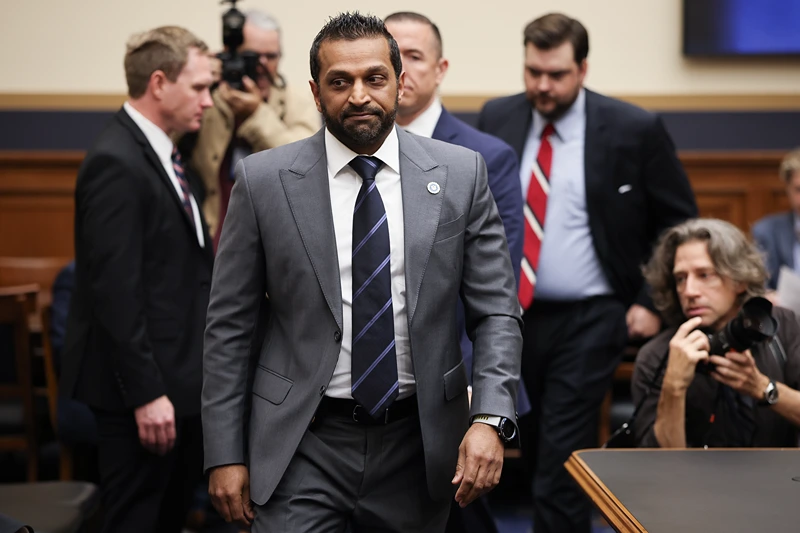 ראש ה-FBI, קאש פאטל, 17 בספטמבר 2025