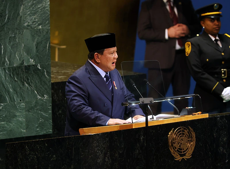 נשיא אינדונזיה, פראבוו סוביאנטו, 23 בספטמבר 2025