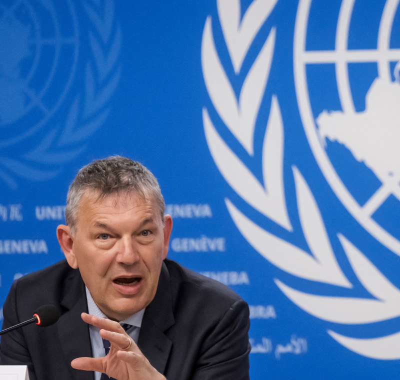 ראש אונר"א, פיליפ לזריני,10 במרץ 2025