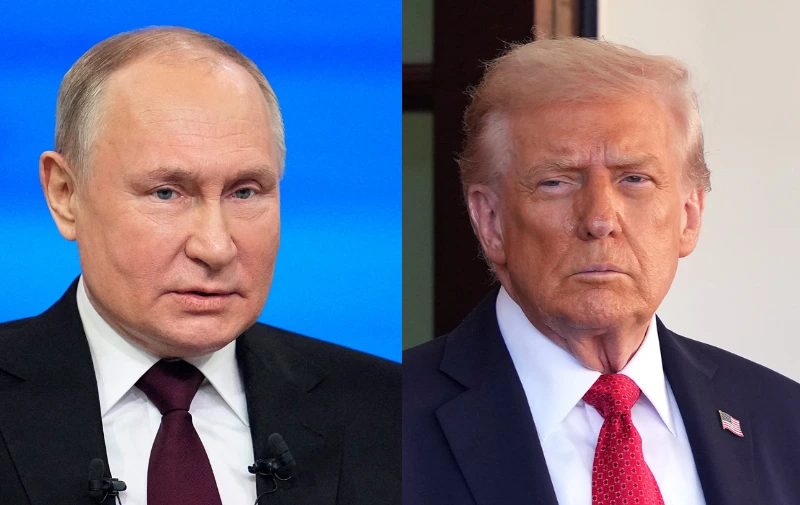 נשיא ארה"ב, דונלד טראמפ, ונשיא רוסיה, ולדימיר פוטין