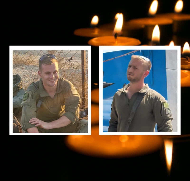 רס"ן יניב קולא ז"ל וסמ"ר איתי יעבץ ז"ל