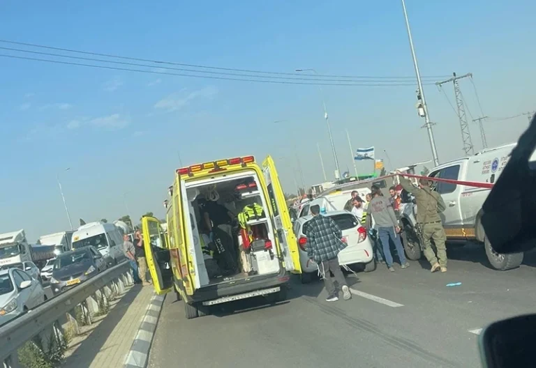 כוחות מד״א בזירת הפיגוע