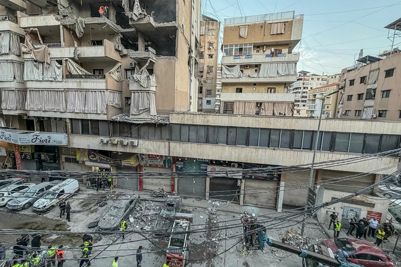 זירת החיסול של טבטבאי בביירות, 23 בנובמבר 2025