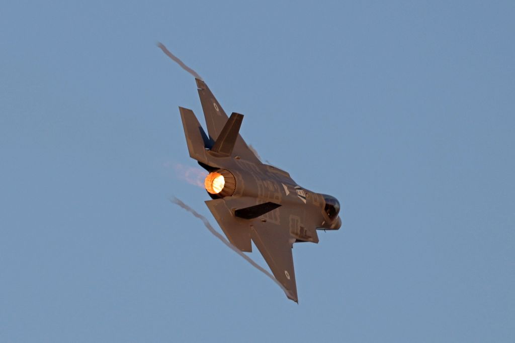 מטוס F-35 של חיל האוויר הישראלי, 23 ביוני 2022