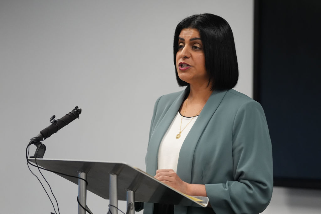 שרת הפנים של בריטניה, שבאנה מחמוד, 12 בפברואר 2025