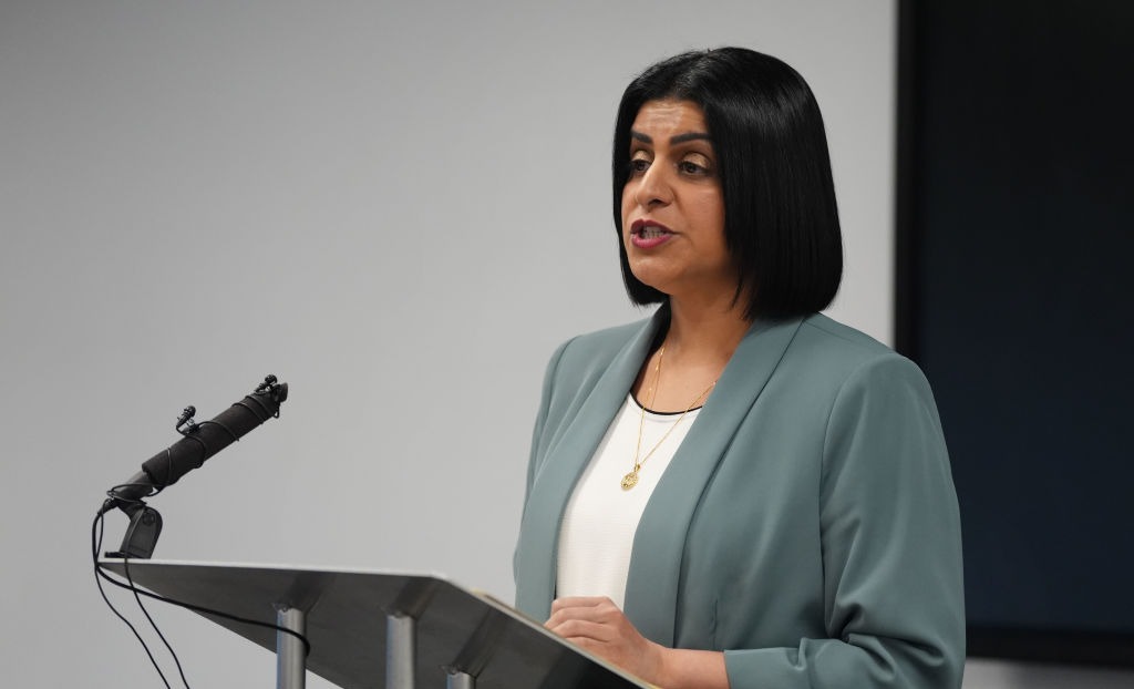 שרת הפנים של בריטניה, שבאנה מחמוד, 12 בפברואר 2025