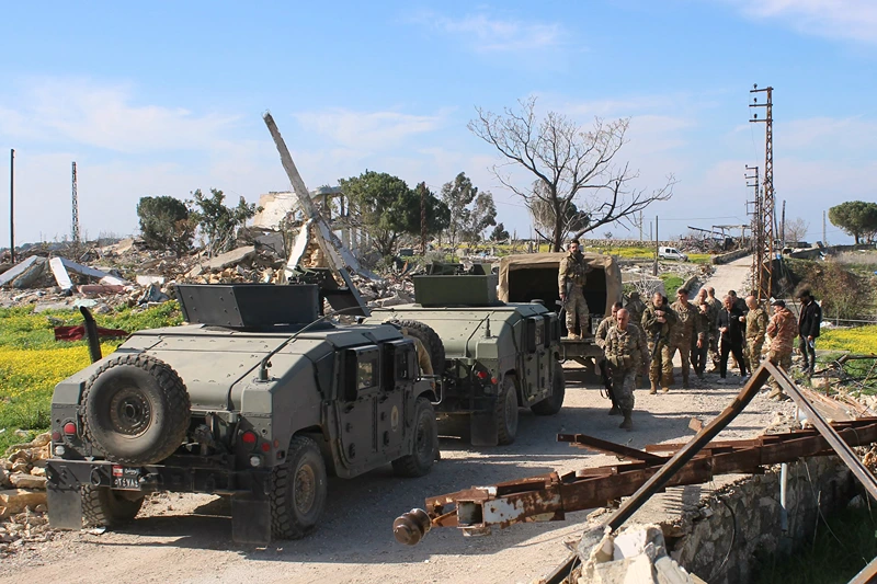 כוחות צבא לבנון בדרום לבנון, 28 בינואר 2025