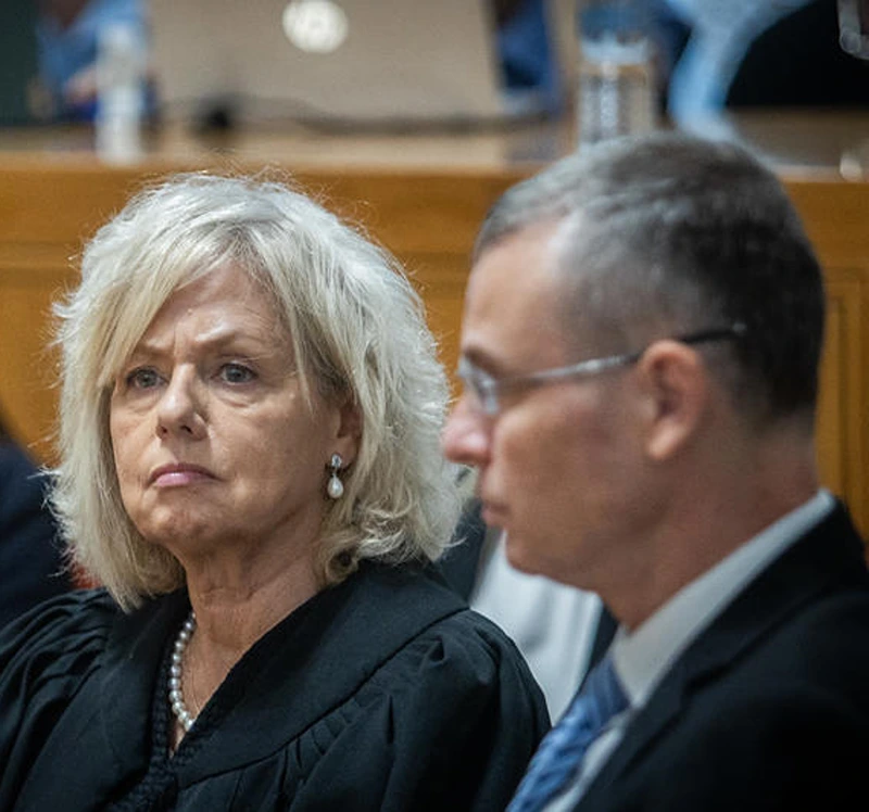 שר המשפטים יריב לוין והיועמ''שית גלי בהרב-מיארה, 1 באוקטובר 2024