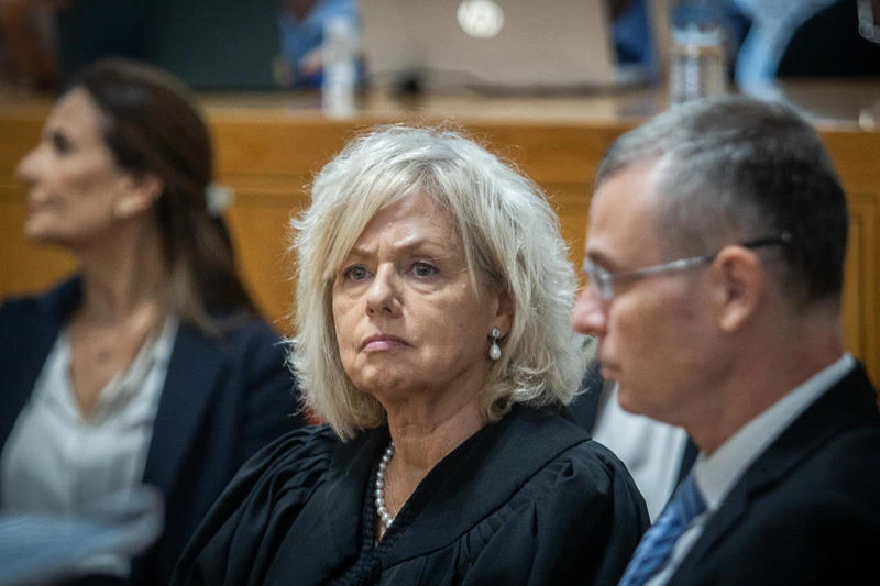 שר המשפטים יריב לוין והיועמ''שית גלי בהרב-מיארה, 1 באוקטובר 2024