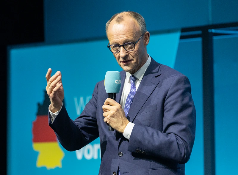 קנצלר גרמניה, פרידריך מרץ, 20 בפברואר 2025