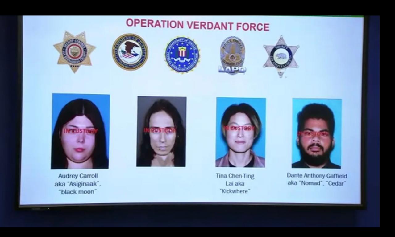 ארבעת החשודים שנעצרו