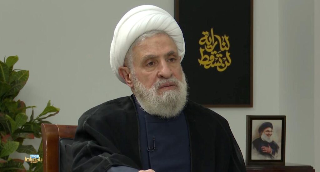 מזכ"ל חיזבאללה, נעים קאסם