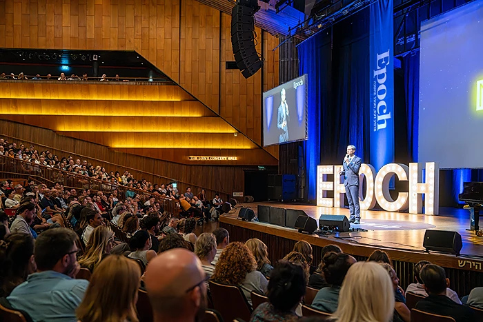 ערב הגאלה Epoch Night שנערך בהיכל התרבות בתל אביב, 15 בספטמבר 2024