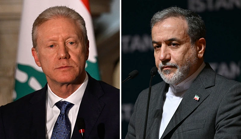 שר החוץ האיראני, עבאס עראקצ’י, שר החוץ הלבנוני, יוסף רג’י