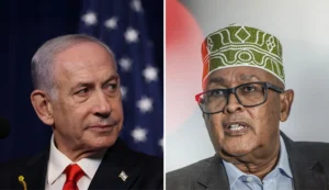 נשיא הרפובליקה של סומלילנד, ד"ר אבדירחמן מוחמד עבדילאהי, ראש הממשלה, בנימין נתניהו