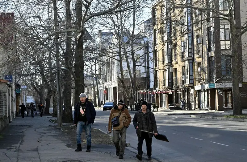 אוקראינים במחוז חרסון שנכבש על ידי רוסיה, 2 בפברואר 2023