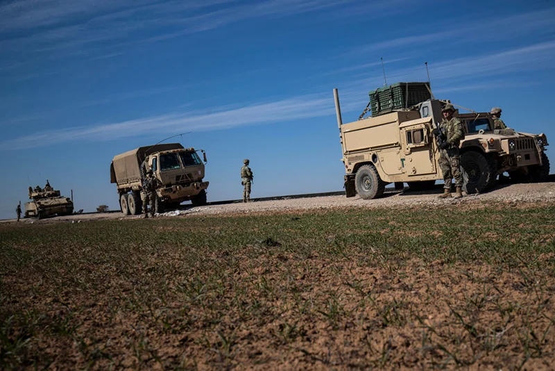 כוחות אמריקנים בסוריה, 18 בפברואר 2023