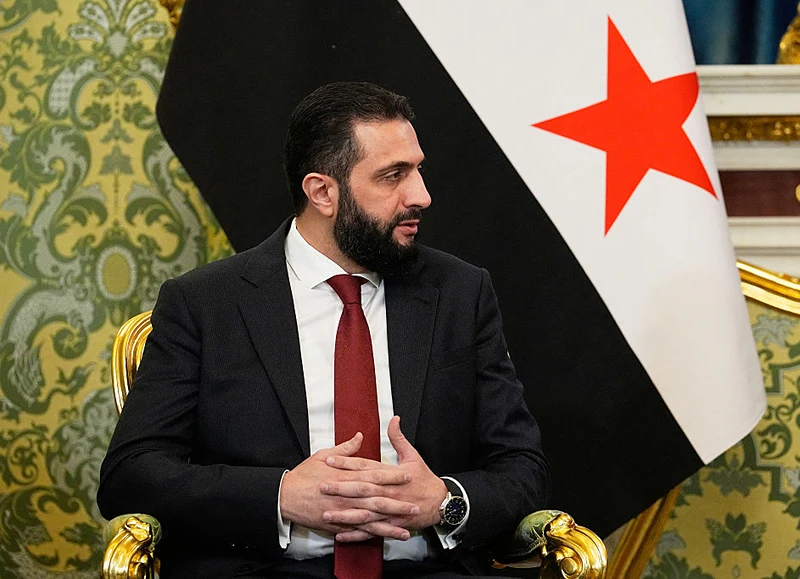 נשיא סוריה, אחמד א-שרע, 15 באוקטובר 2025