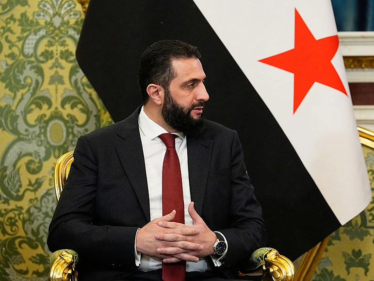 נשיא סוריה, אחמד א-שרע, 15 באוקטובר 2025