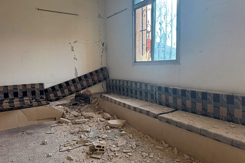 תיעוד ממסגד אימאם עלי בן אבי טאלב לאחר הפיגוע, 26 בדצמבר 2025