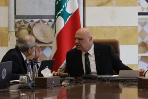 נשיא לבנון, ג'וזף עון, וראש הממשלה, נוואף סלאם, 5 בספטמבר 2025