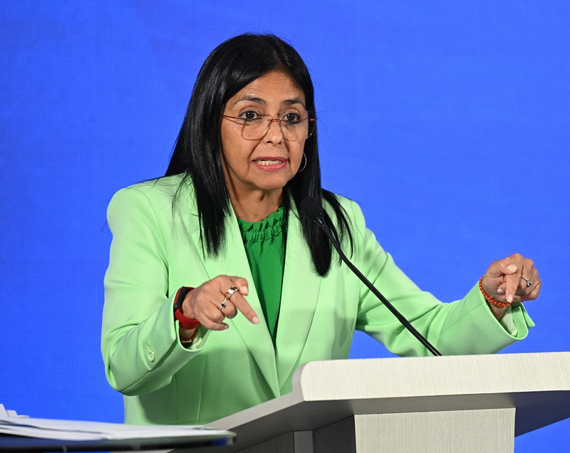 סגנית נשיא ונצואלה, דלסי רודריגז, 8 בספטמבר 2025