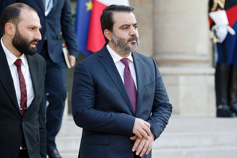 שר החוץ הסורי, אסעד חסן א-שיבאני, 7 במאי 2025