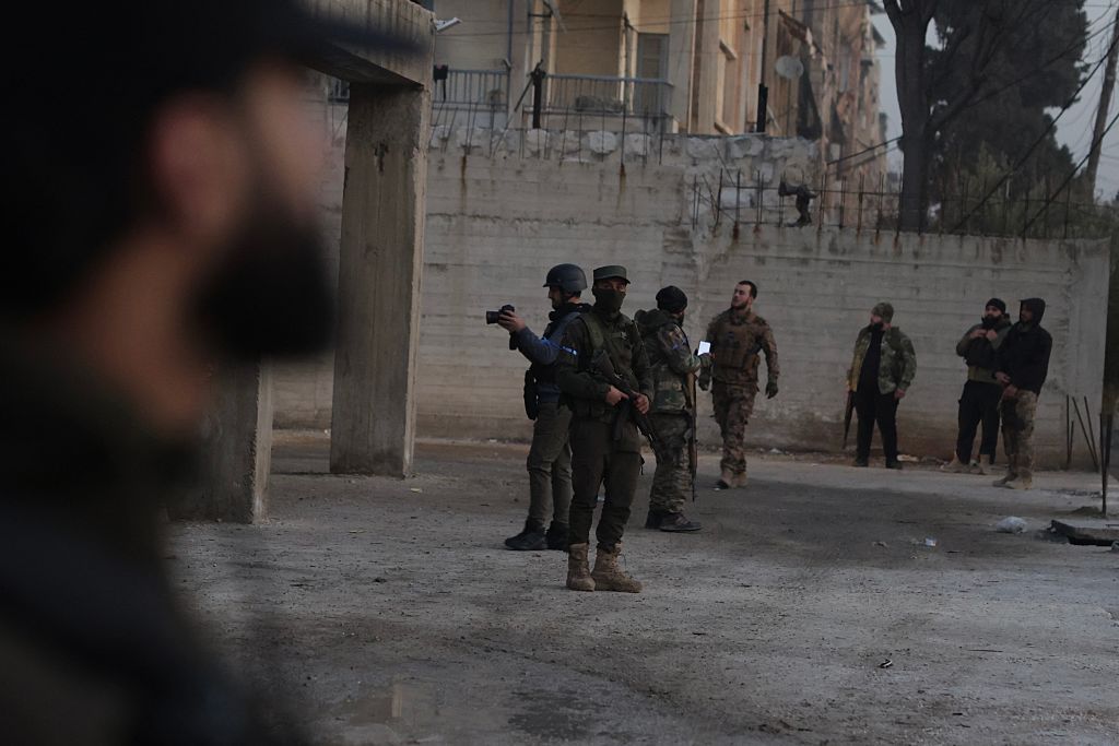 כוחות המשטר הסורי בחלב, 7 בינואר 2026