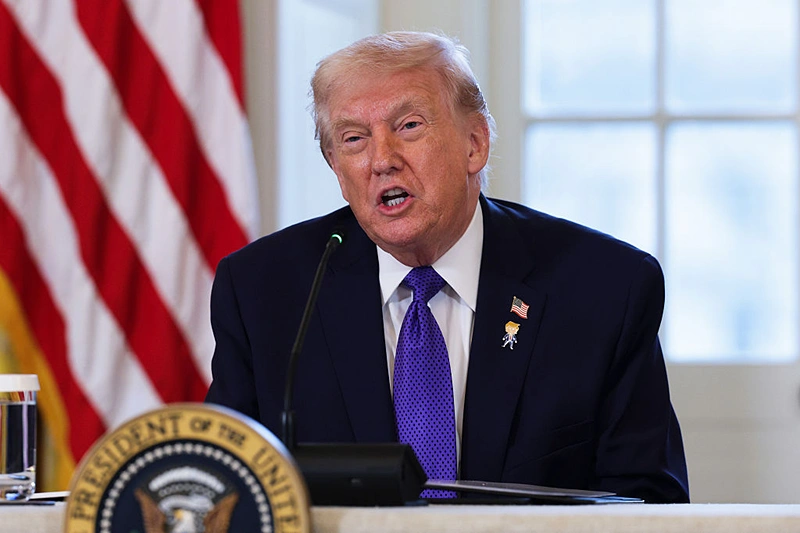 נשיא ארה״ב, דונלד טראמפ, 9 בינואר 2026