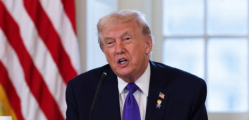 נשיא ארה״ב, דונלד טראמפ, 9 בינואר 2026