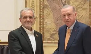 נשיא טורקיה, רג'פ טאיפ ארדואן ונשיא איראן, מסעוד פזשכיאן