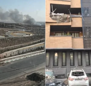 הפיצוץ בבדר עבאס ודרום מערב מחוז טהראן, 31 בינואר 2026 | צילום: סעיף 27א׳