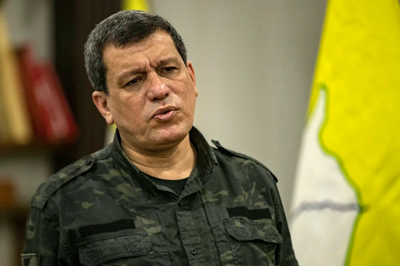 מפקד כוחות ה-SDF הכורדים, מזלום עבדי, 26 באוקטובר 2024