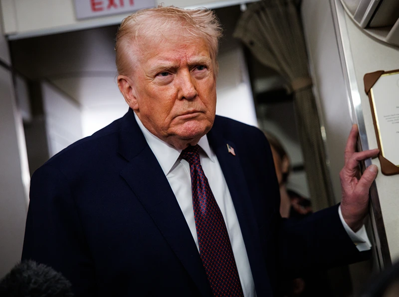 נשיא ארה"ב, דונלד טראמפ, 11 בינואר 2026