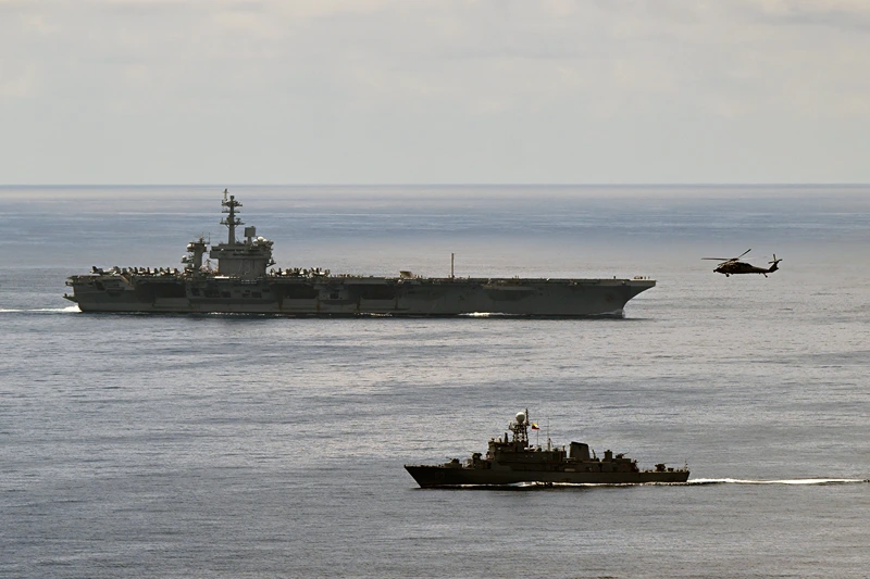 נושאת המטוסים האמריקנית USS ג'ורג' וושינגטון, 29 ביוני 2025